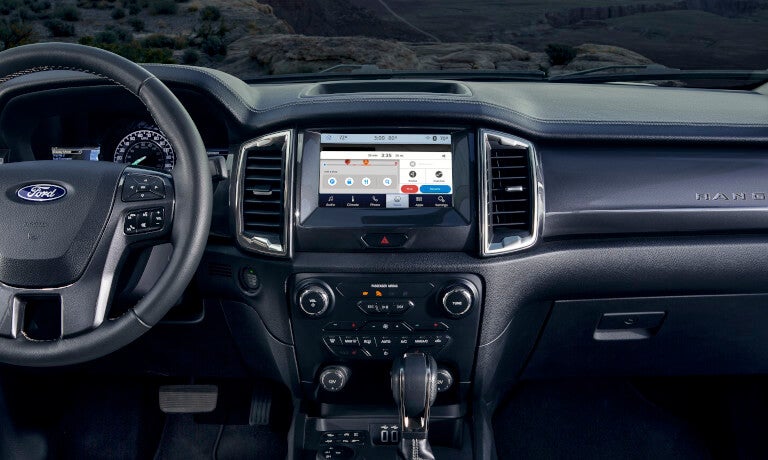 2023 Ford Ranger interior front tech